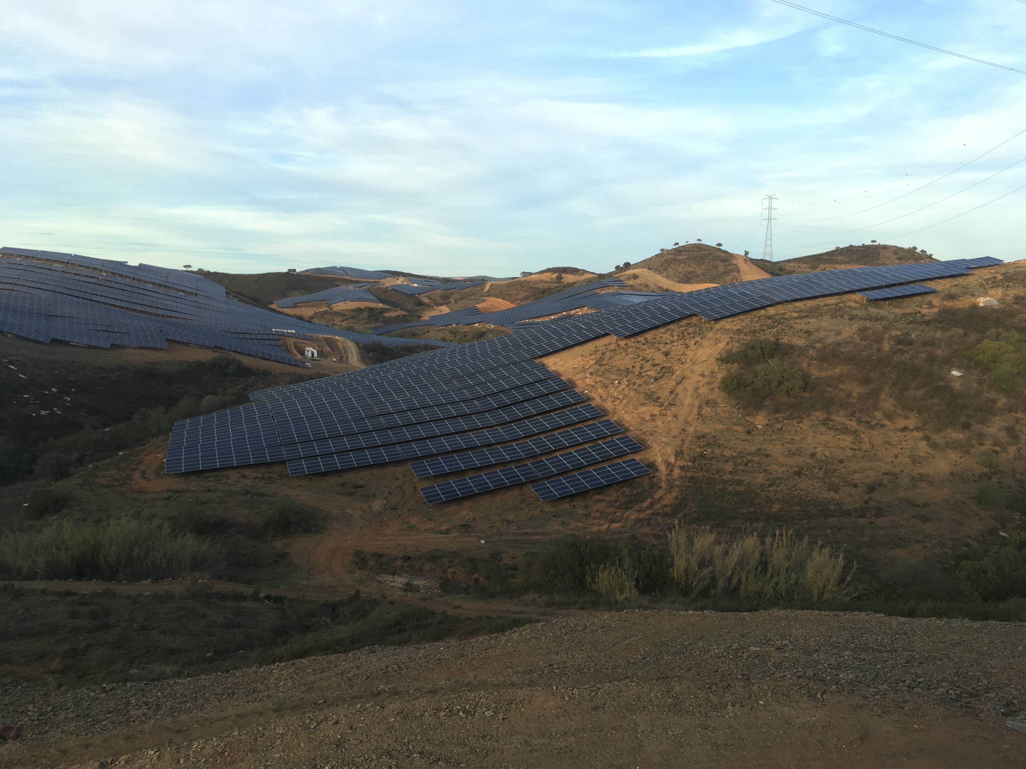 Solara 4 solar farm in Portugal